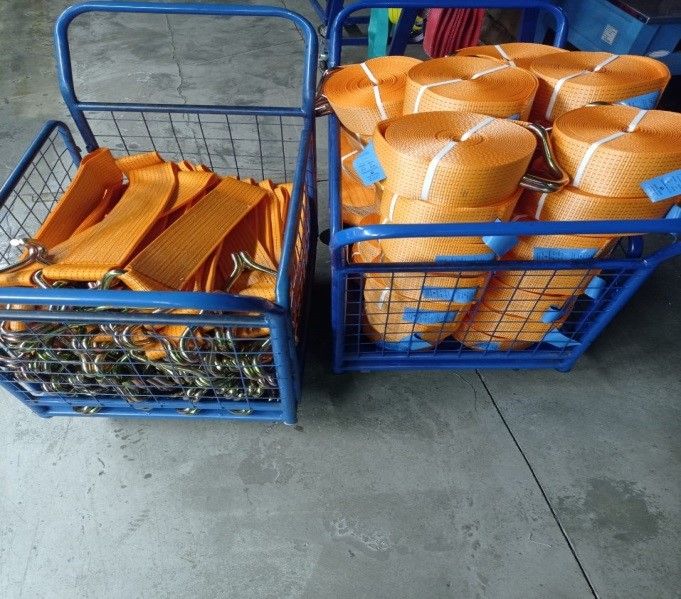 Ремни для крепления груза - Рэтчеты (стяжные ремни) 100мм.