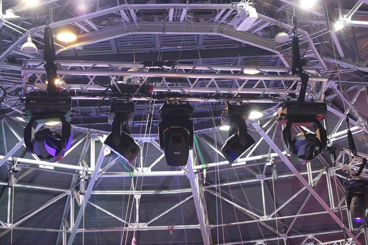 Спансеты для мероприятий для концертной площадки г. Москвы