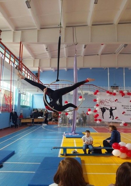 Черные стропы  для студии воздушной гимнастики ARRIBA