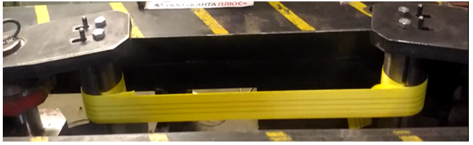 Контроль качества текстильной ленты для строп на Производстве