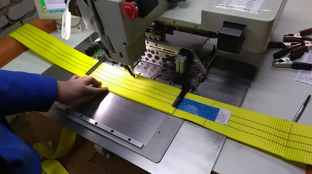 Текстильные стропы. Производство.