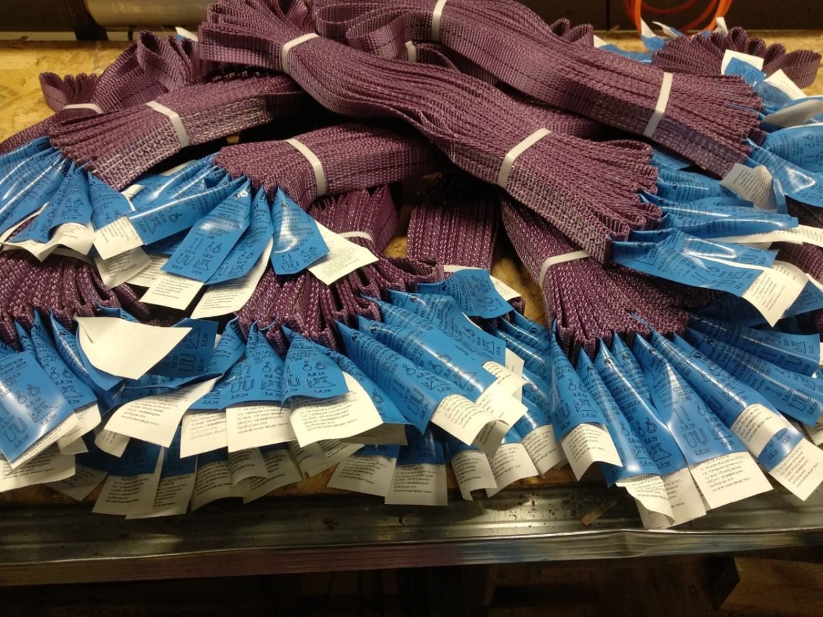 Строп текстильный петлевой СТП и кольцевой СТК