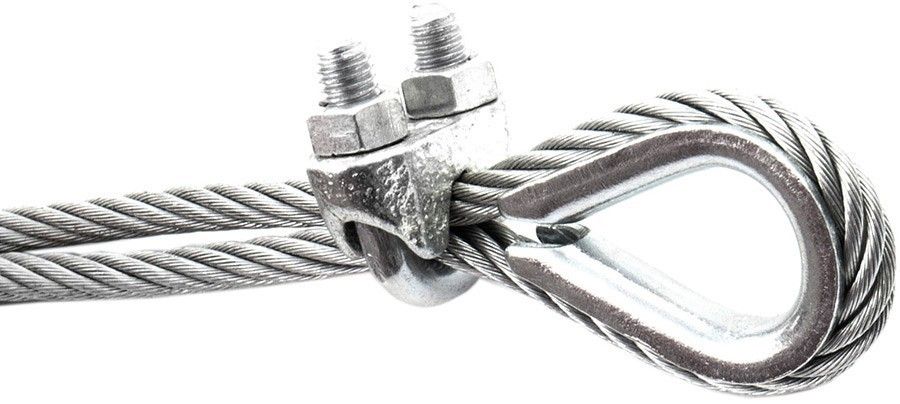 Ветвь канатная с коушами и зажимами в Махачкалу